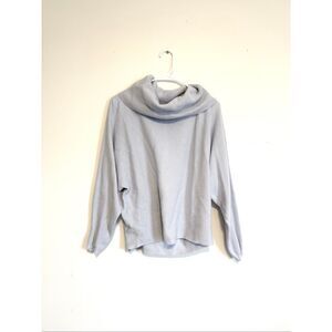 Cyrus Baby Blue Cowlneck Sweater